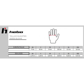 Kesztyű TRACKER II HEBO