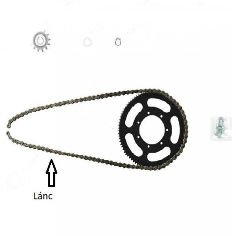 Lánc GasGas E12 Kids