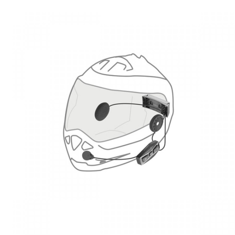 Interphone SHAPE TWIN PACK Bluetooth sisak kommunikációs rendszer