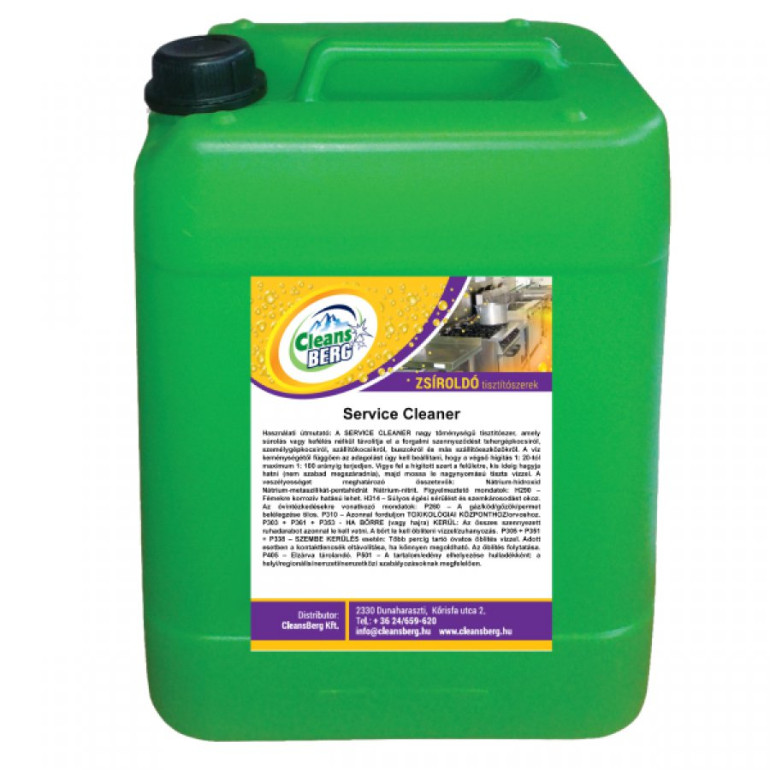 Cleansberg Service Cleaner tisztítószer 10L