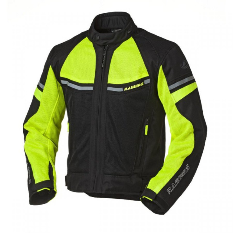 Utcai motoros kabát RAINERS JEREZ - Fluo
