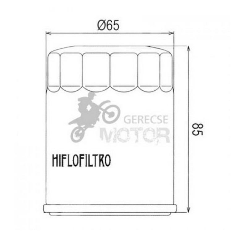 Olajszűrő HIFLOFILTRO HF148