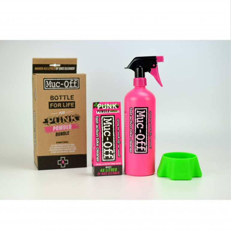 Muc-Off Bottle for Life + 4 l. koncentráum por