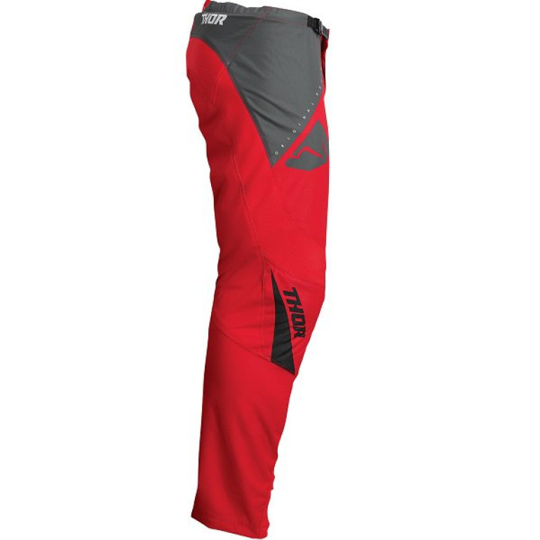 Nadrág Thor Hard Off-road Sector Edge - Piros
