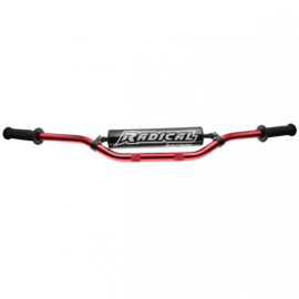 Kormány Motorcross/Enduro Radical 22mm Piros