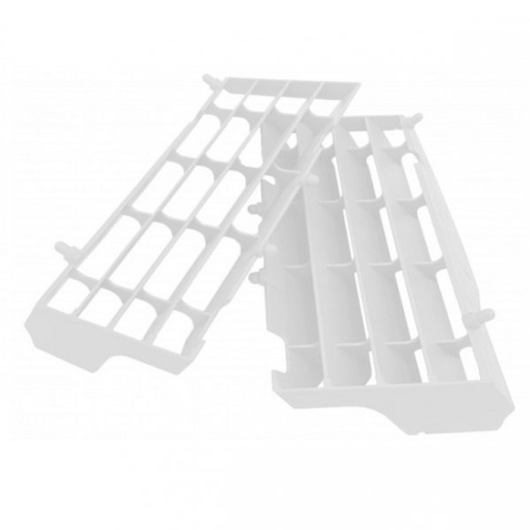 Hűtővédő és légterelő rács - Piros - MR