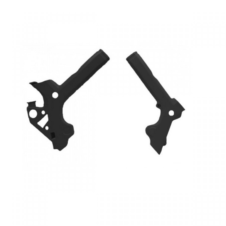 Vázvédő műanyag (pár) Fekete