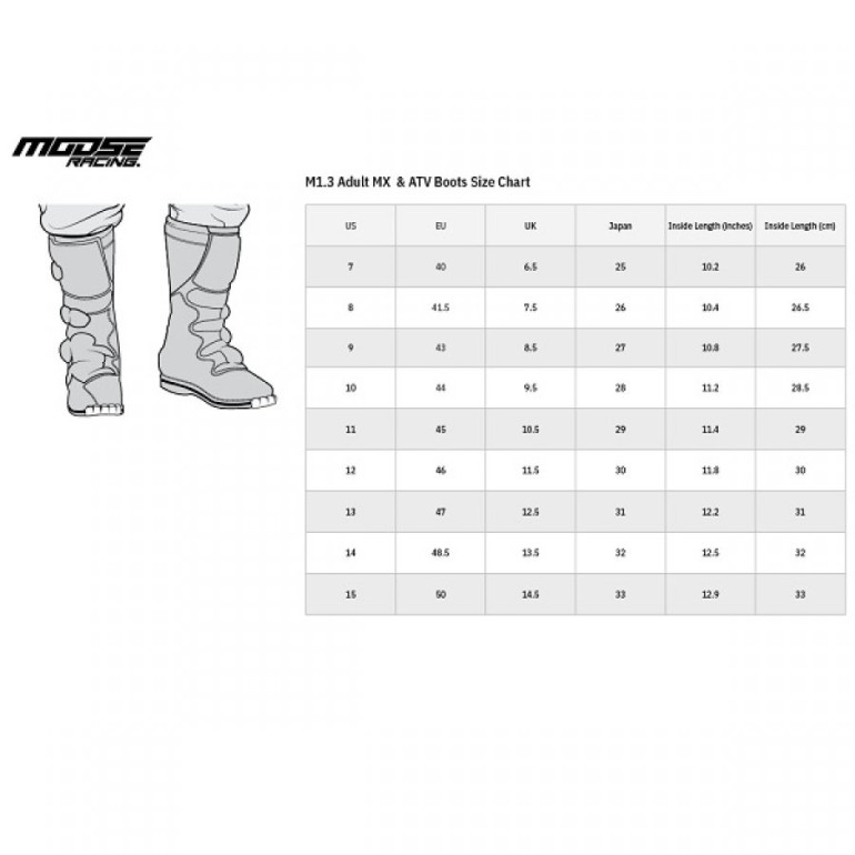 Csizma Moose Racing M1.3 MX Boots
