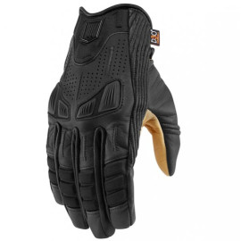 Kesztyű ICON bőrkesztyű utcai motorozáshoz