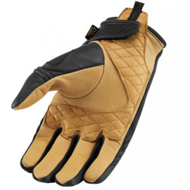 Kesztyű ICON bőrkesztyű utcai motorozáshoz