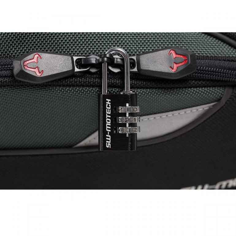 Lakat motorkerékpár-táska cipzár - számzáras