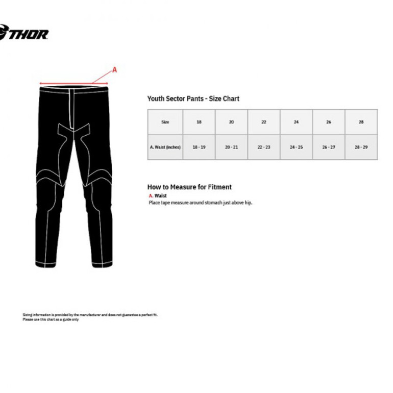 Nadrág Hard OFF-Road THOR PULSE SHEEP Gyerek