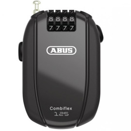Kerékpárzár ABUS Combiflex Trip 125 Fekete