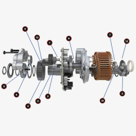 E-Bike Szervíz készlet Bosch 4