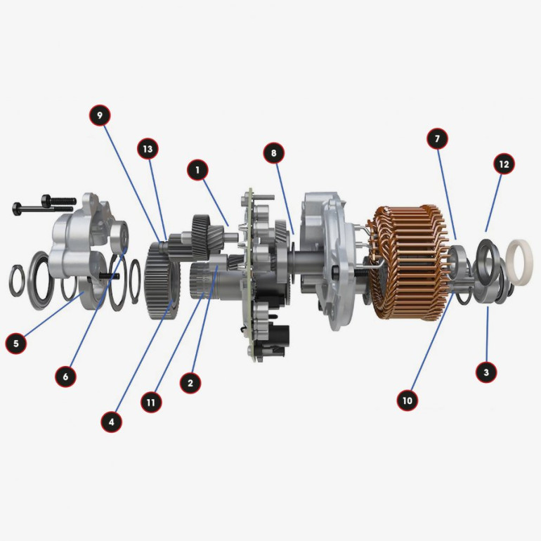 E-Bike Szervíz készlet Bosch 4