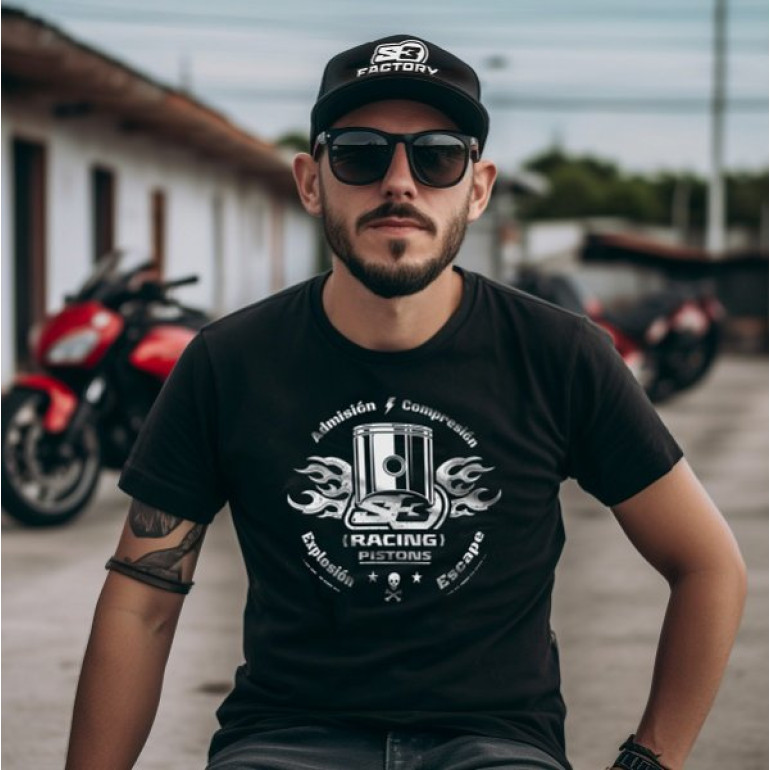 Póló S3 PISTON ROLL-UP