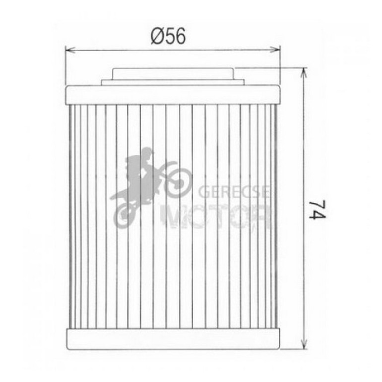 Olajszűrő HIFLOFILTRO HF152
