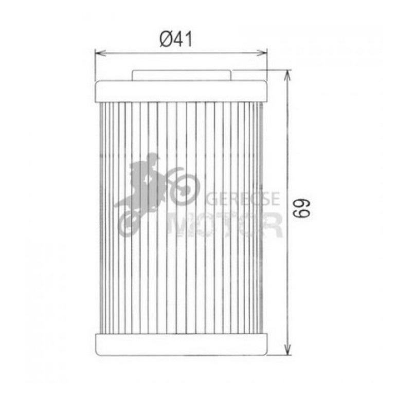 Olajszűrő HIFLOFILTRO HF155