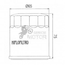 Olajszűrő HIFLOFILTRO HF156