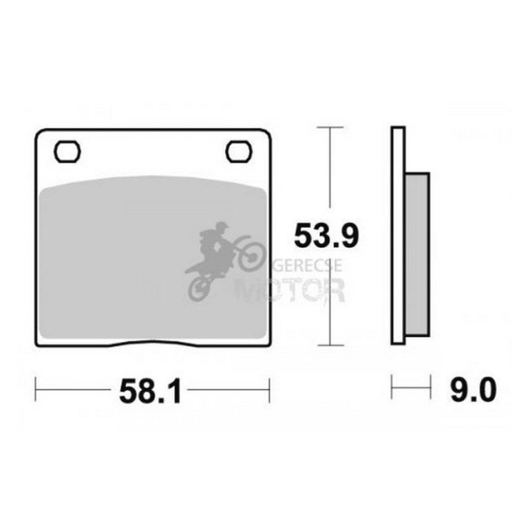 Fékbetét AP Racing LMP112 ST