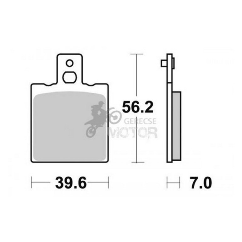 Fékbetét AP Racing LMP119 ORR
