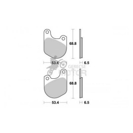 Fékbetét AP Racing LMP137 ST