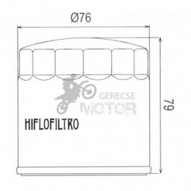 Olajszűrő HIFLOFILTRO HF163