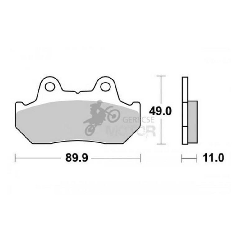 Fékbetét AP Racing LMP142 SF