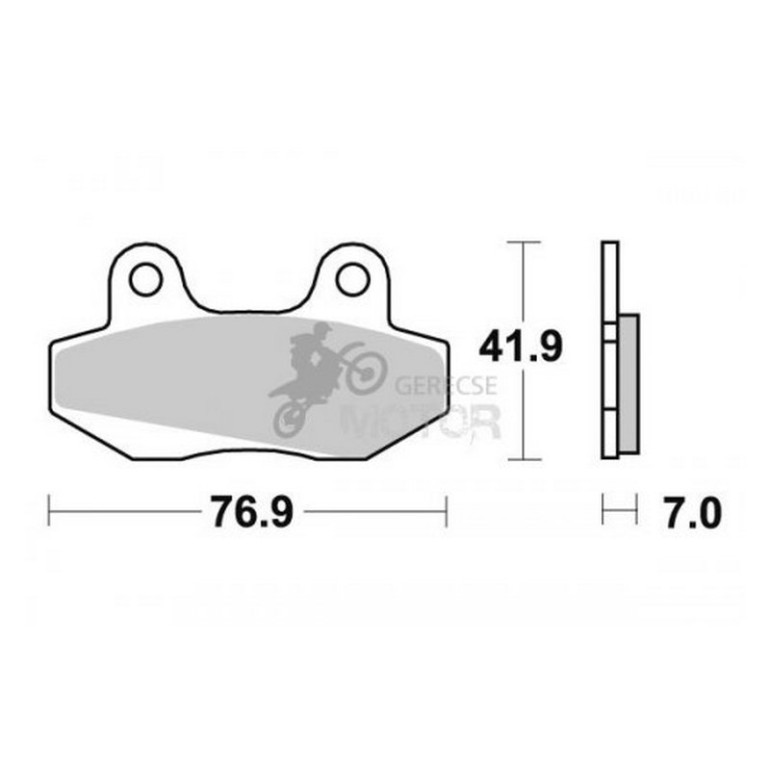 Fékbetét AP Racing LMP151 ST