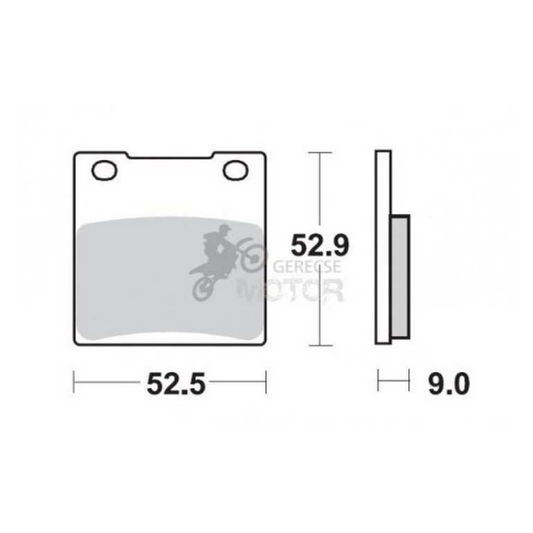 Fékbetét AP Racing LMP156 ST