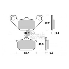 Fékbetét AP Racing LMP157 SF