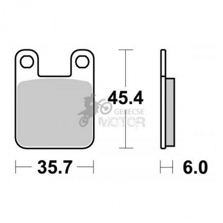 Fékbetét AP Racing LMP159 ORR