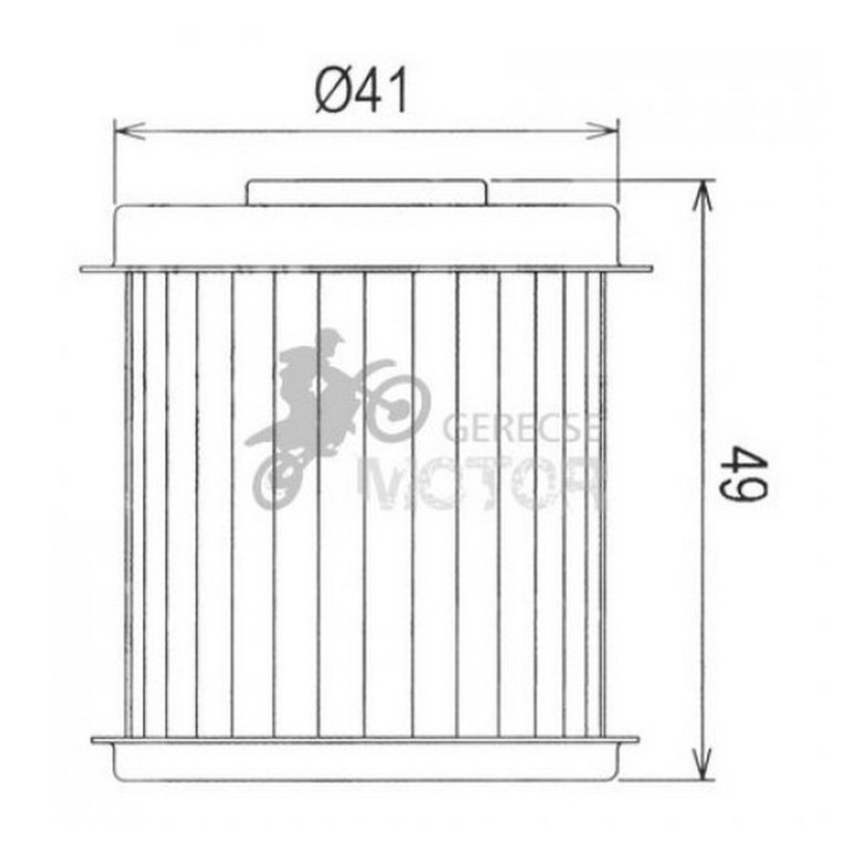 Olajszűrő HIFLOFILTRO HF168