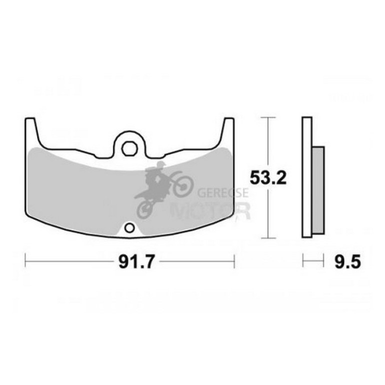 Fékbetét AP Racing LMP171 ST