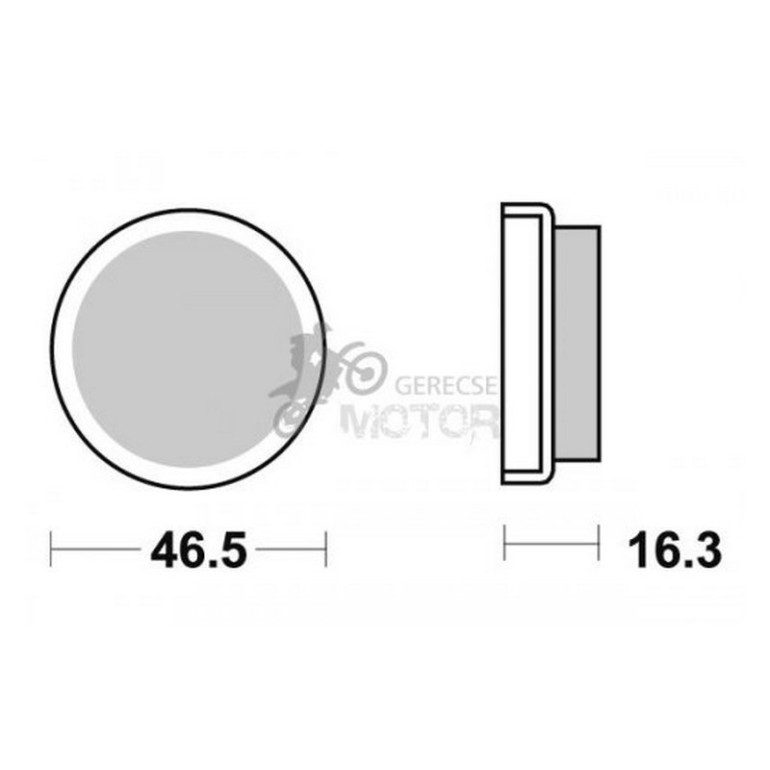 Fékbetét AP Racing LMP176 ST