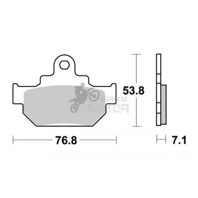 Fékbetét AP Racing LMP181 ST