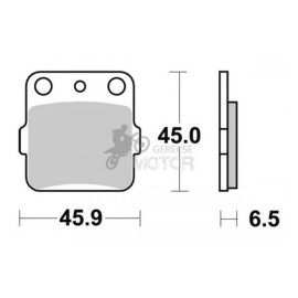 Fékbetét AP Racing LMP184 ORR