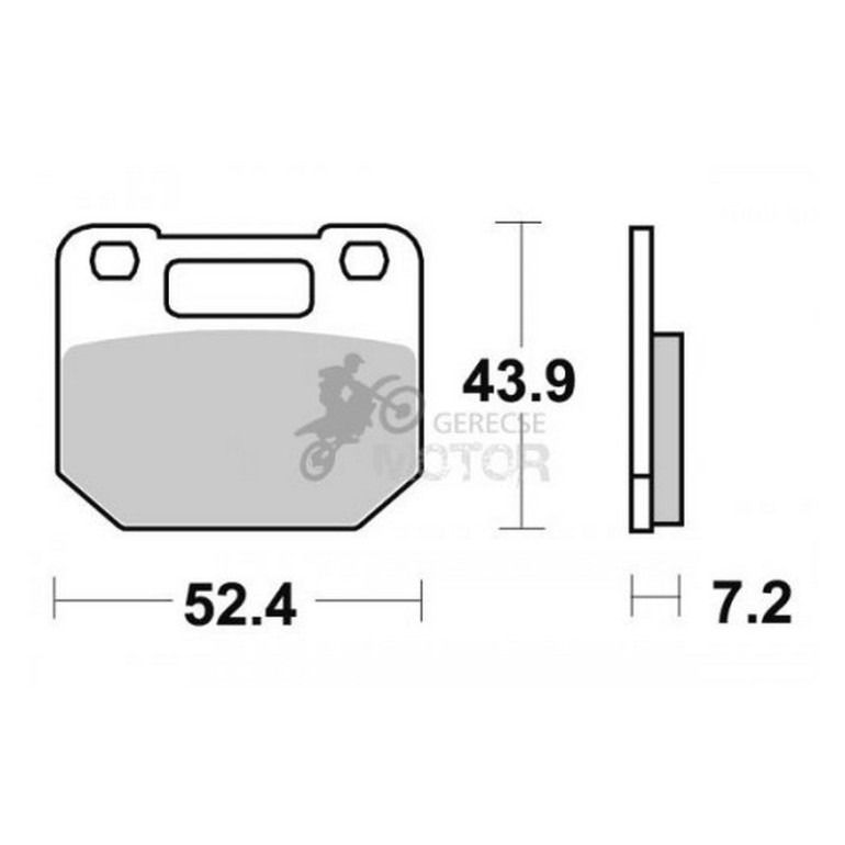 Fékbetét AP Racing LMP187 ST