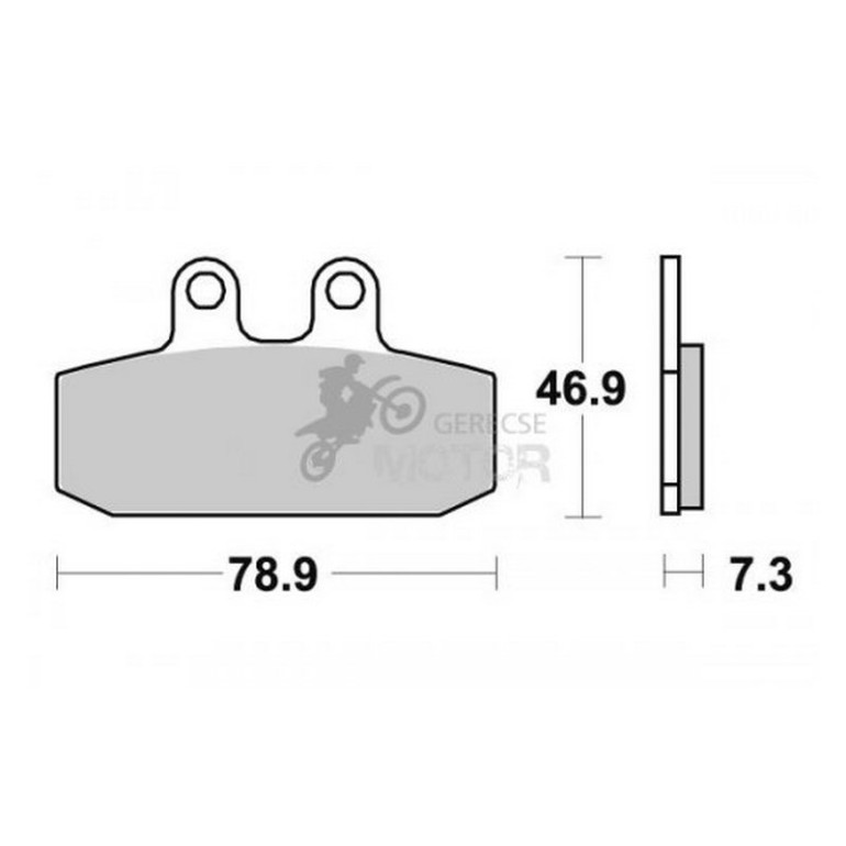 Fékbetét AP Racing LMP188 SM