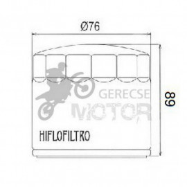 Olajszűrő HIFLOFILTRO HF172C