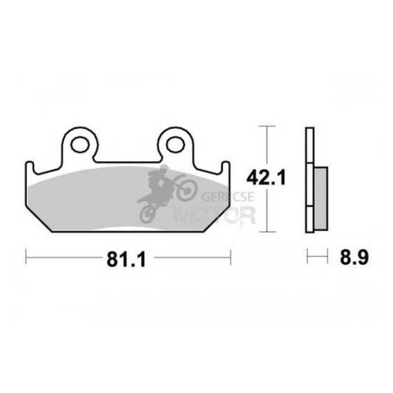 Fékbetét AP Racing LMP193 SF