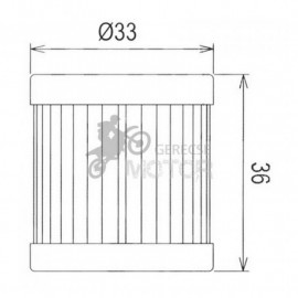 Olajszűrő HIFLOFILTRO HF181