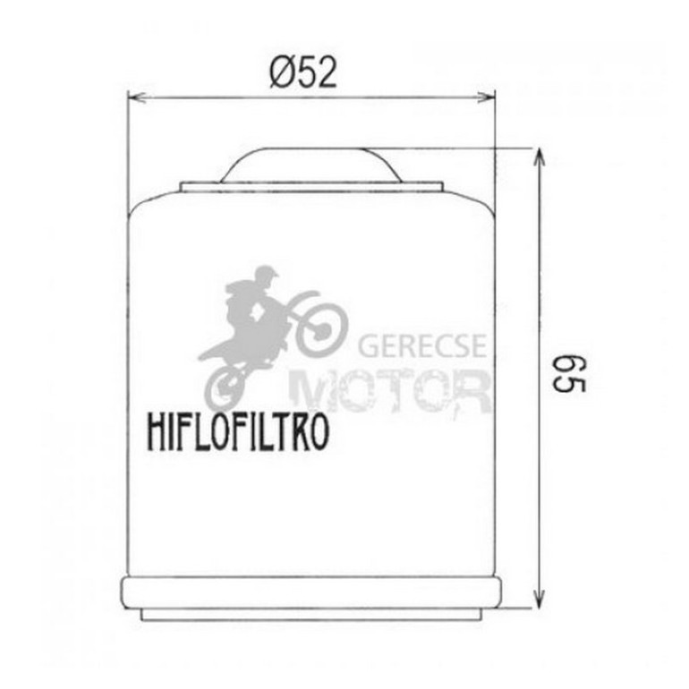 Olajszűrő HIFLOFILTRO HF183