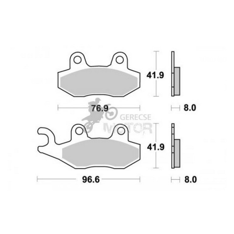 Fékbetét AP Racing LMP211 ST