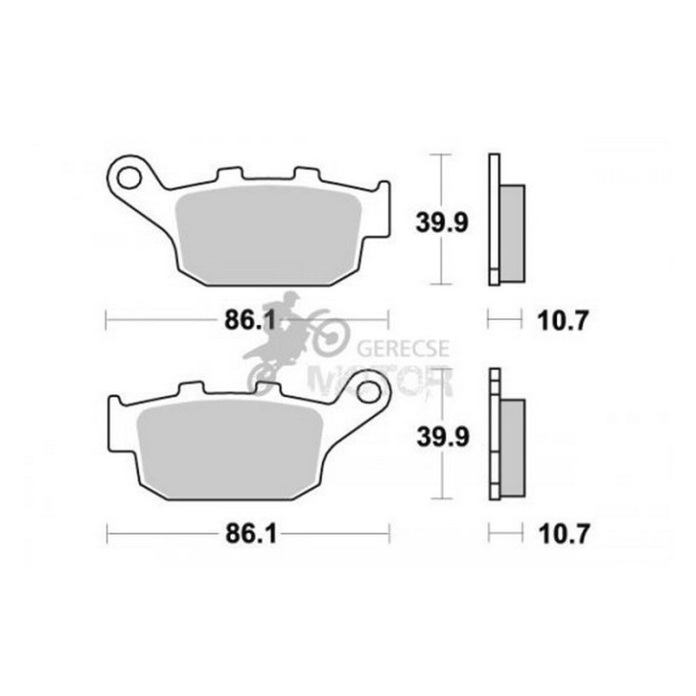 Fékbetét AP Racing LMP214 SM