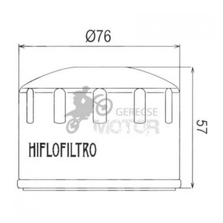 Olajszűrő HIFLOFILTRO HF184