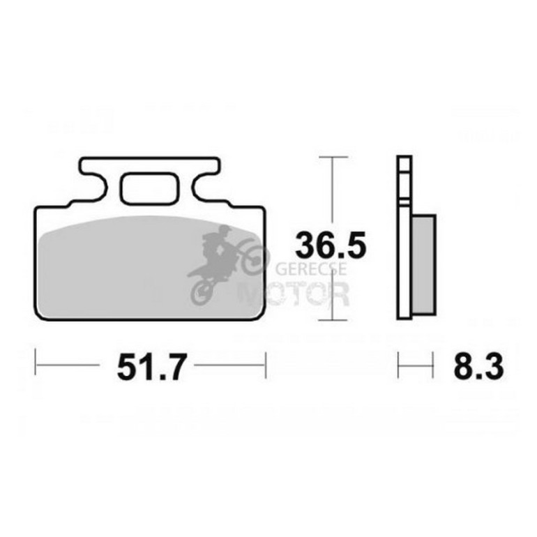 Fékbetét AP Racing LMP218 ST