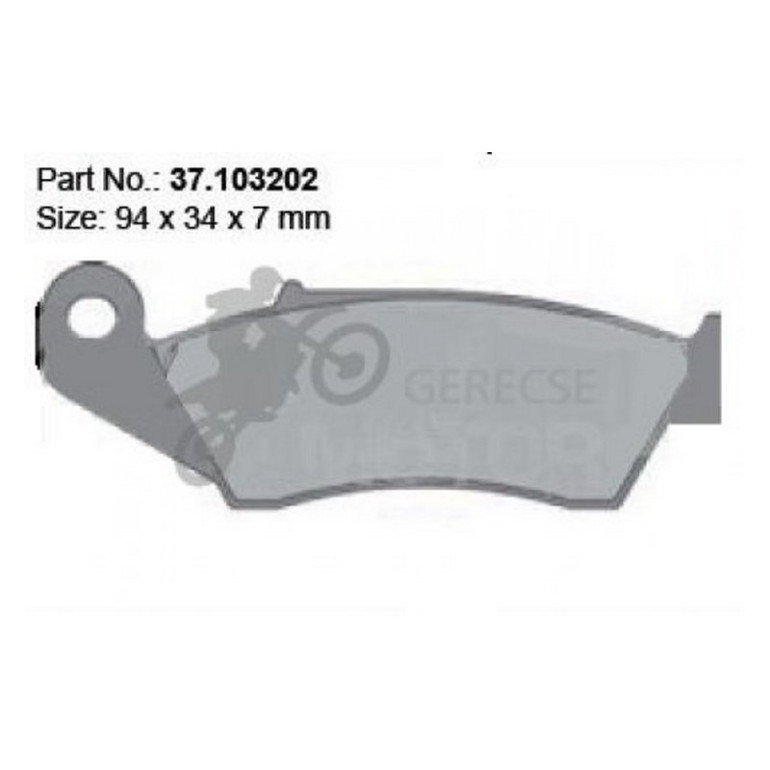 Fékbetét első PROX 37.103202