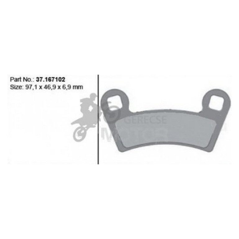 Fékbetét PROX 37.167102