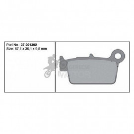 Fékbetét hátsó PROX 37.201302